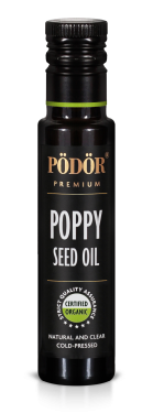 Organic poppy seed oil