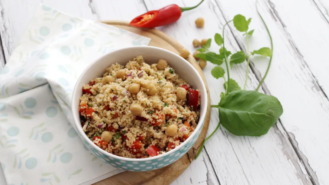 Chick pea couscous salad recipe