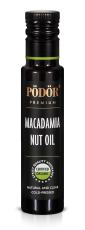 Organic macadamia nut oil