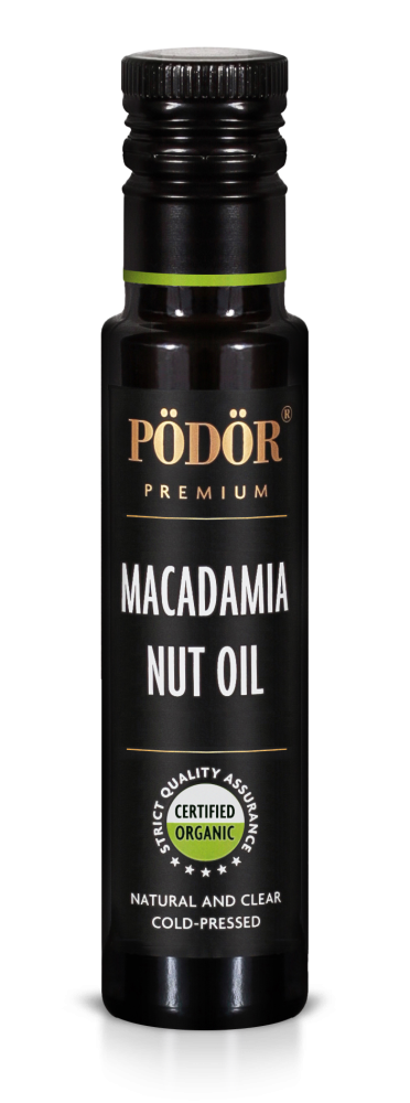 Organic macadamia nut oil, cold-pressed