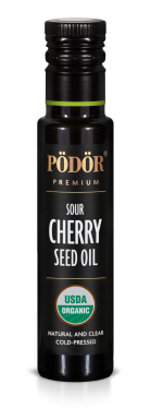 Otganic sour cherry seed oil