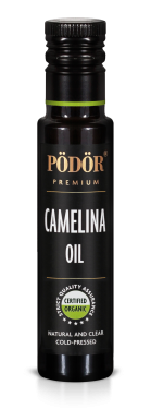 Organic camelina oil