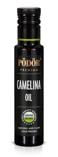 Organic camelina oil, cold-pressed