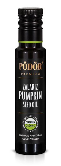 Organic pumpkin seed oil, zalariz, cold-pressed
