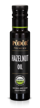 Organic hazelnut oil