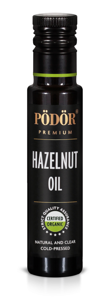 Organic hazelnut oil, cold-pressed